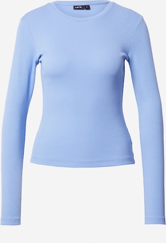 LMTD T-shirt 'TIDIDA' i blå: framsida
