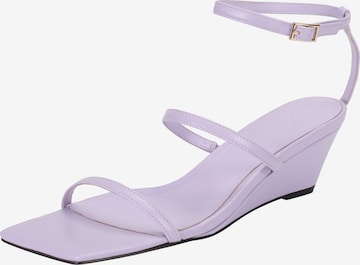 Ekonika Sandals in Purple: front