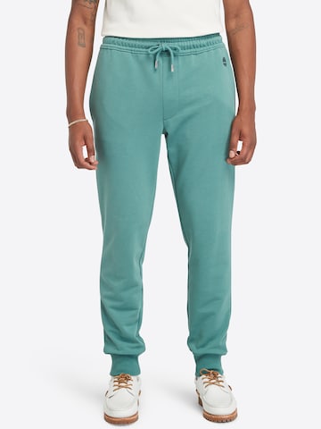 TIMBERLAND Tapered Pants in Green: front