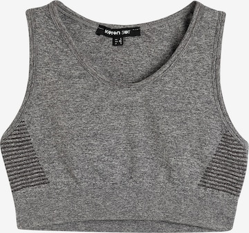 Koton Sport bh in Grijs: voorkant