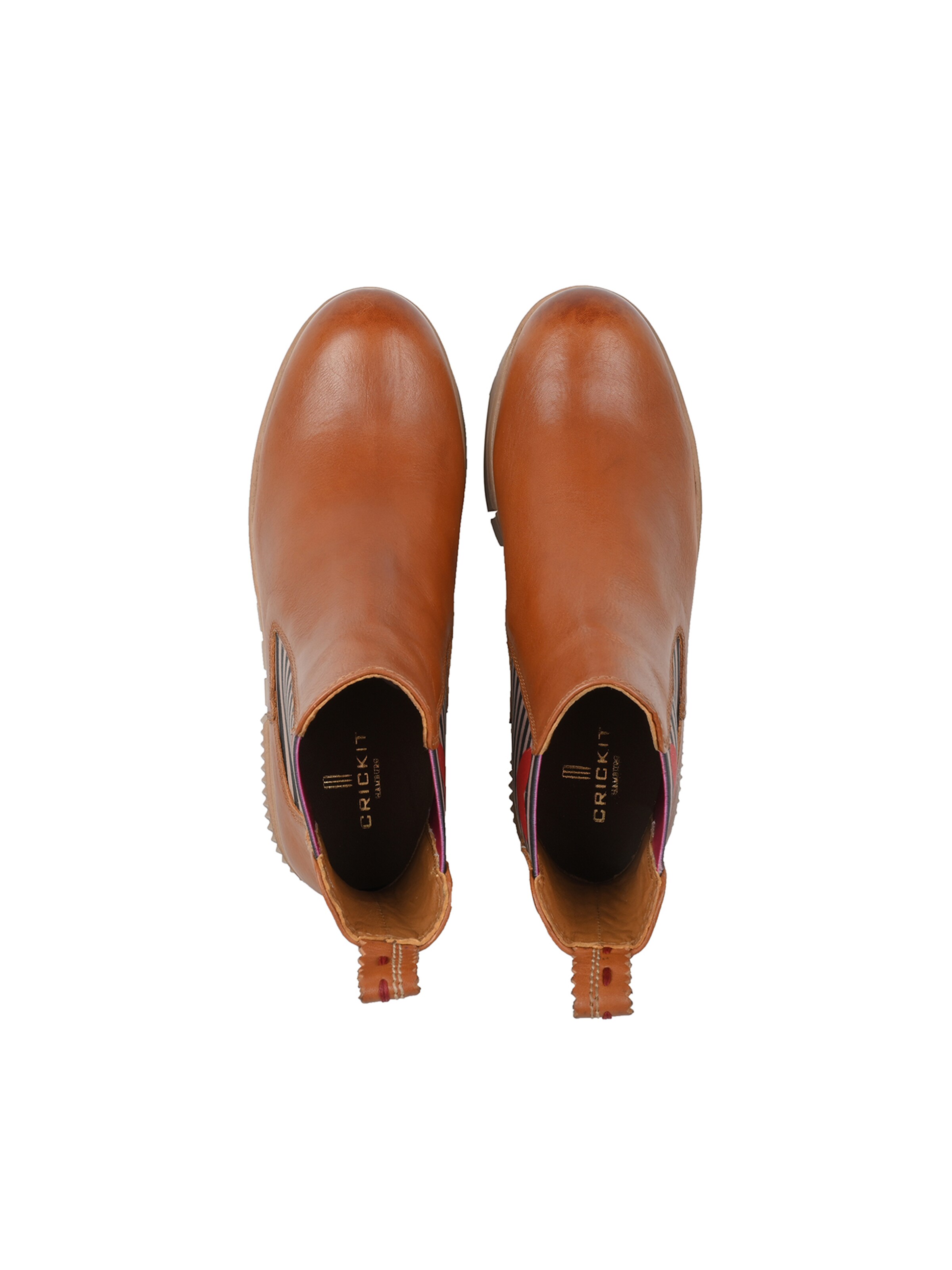 Crickit Chelsea Boot ' NAELLE ' in Braun