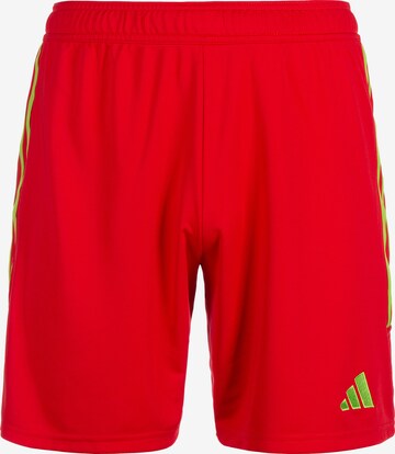 ADIDAS PERFORMANCE Loose fit Workout Pants 'Tiro 23 League' in Red: front