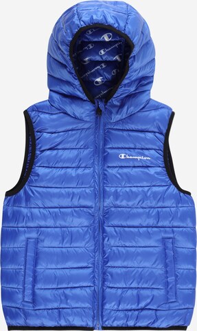 Champion Authentic Athletic Apparel Vest in Blue: front