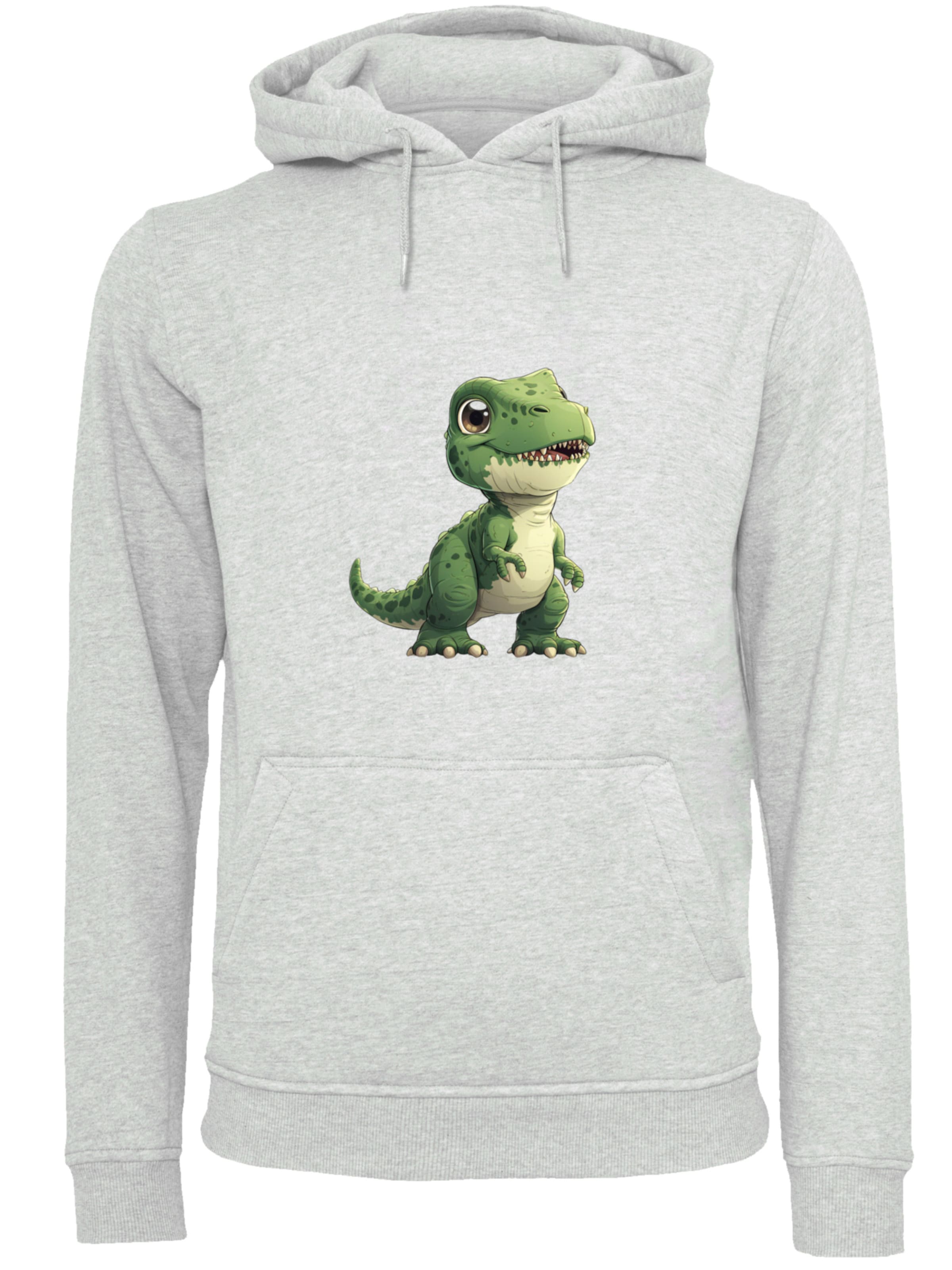 F4NT4STIC Sweatshirt in Grey: front