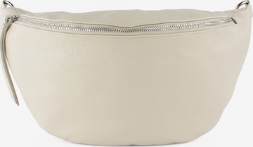 lePelou - Riñonera en beige: frente