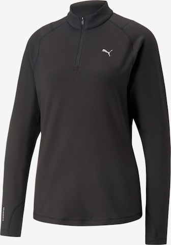 PUMA Performance shirt in Black: front