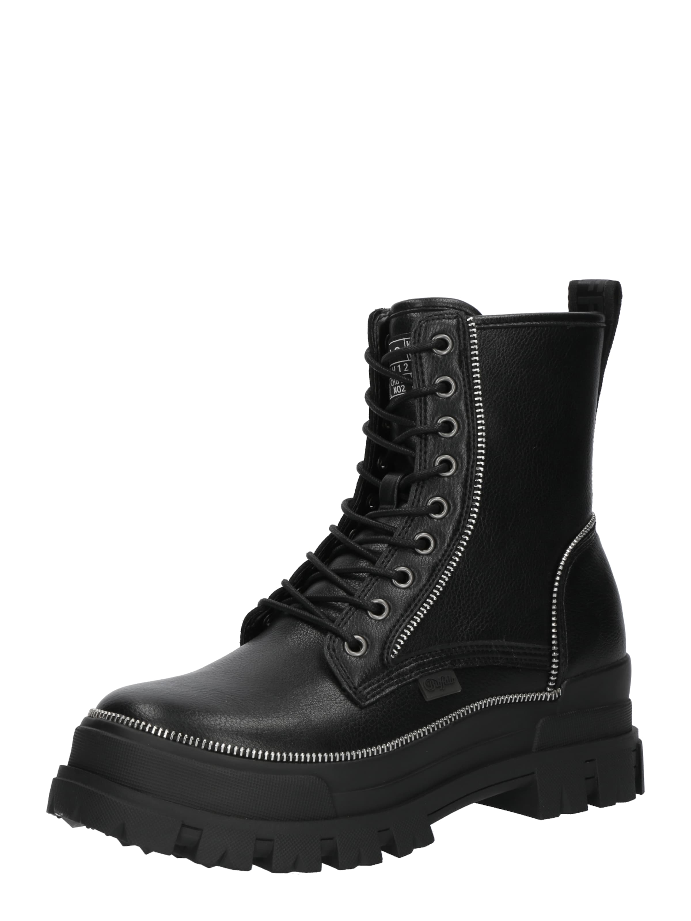 BUFFALO Stiefelette 'Aspha' in Schwarz: Vorderseite