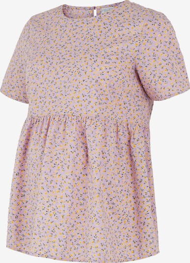 Bluză 'Trine' Pieces Maternity pe galben / verde închis / mauve, Vizualizare produs