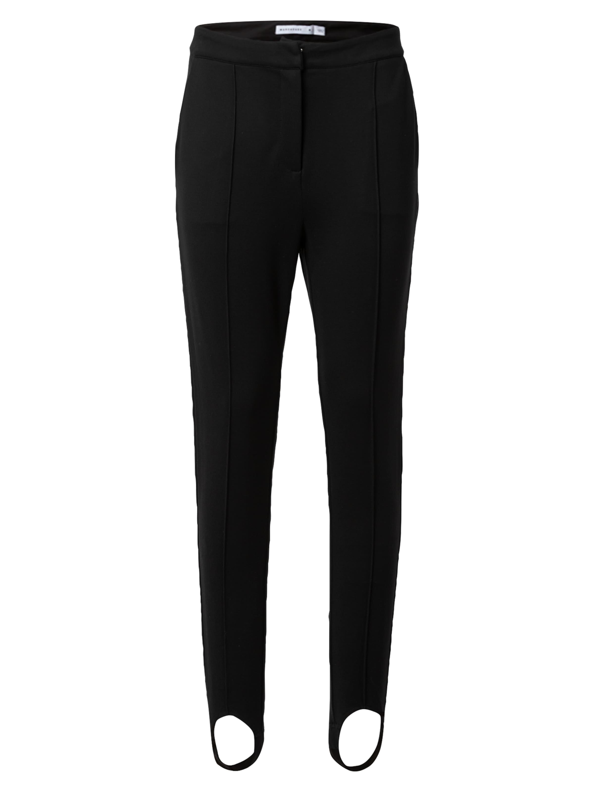 Warehouse Slimfit Hlače | črna barva: sprednja stran