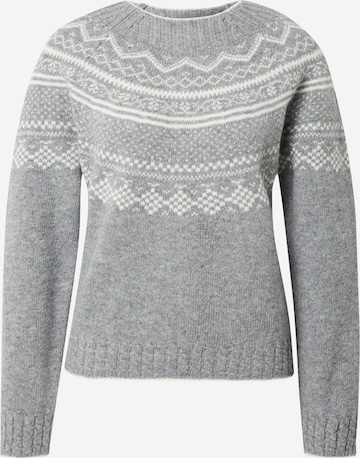 UNITED COLORS OF BENETTON Sweater in Grey: front