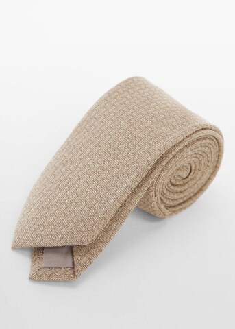 MANGO MAN Tie 'Florida' in Beige