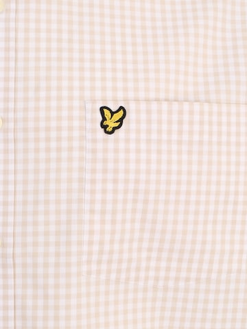 Lyle & Scott Big&Tall Slim fit Button Up Shirt in Beige