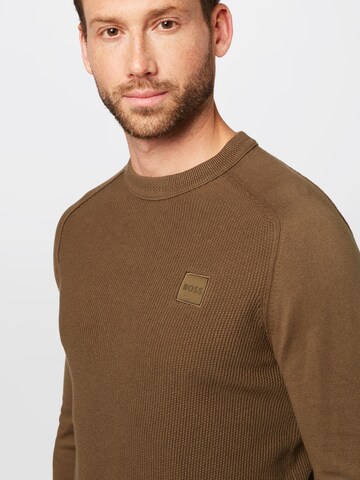 BOSS Orange - Pullover 'Kesom' em verde