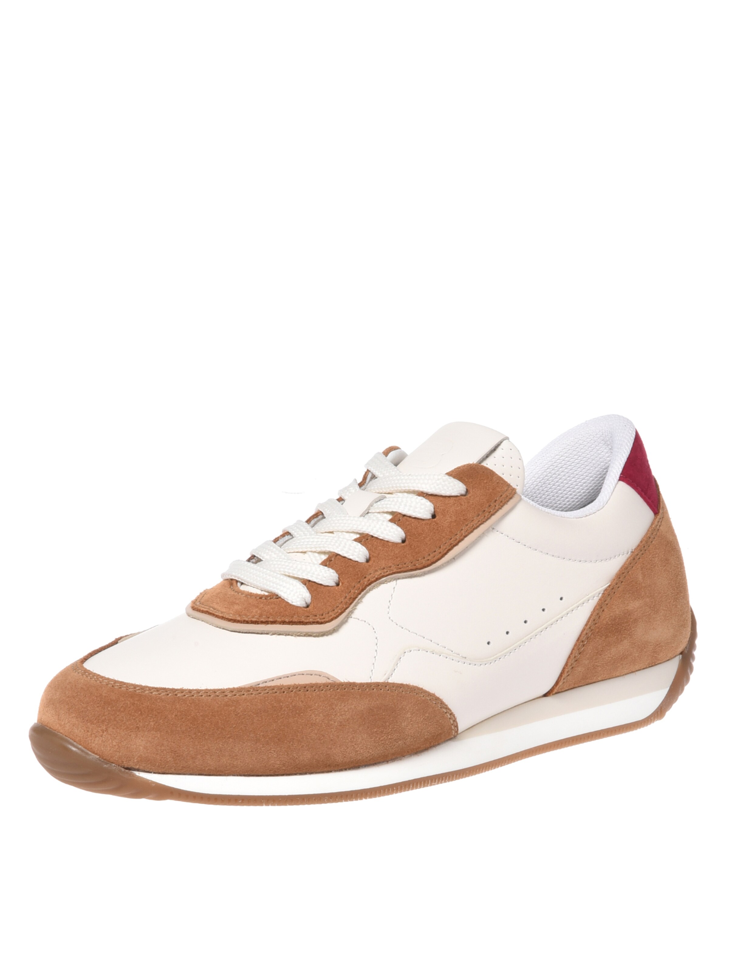 Baskets basses BALDININI en marron : devant