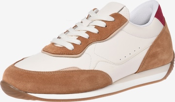 Baskets basses BALDININI en marron : devant