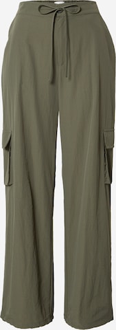 Pantalon cargo 'Kate' OBJECT en vert : devant