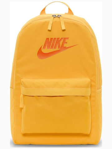 NIKE Rugzak 'Nike Heritage 25L' in Oranje: voorkant