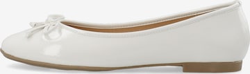 Ballerina 'Celine' di Bianco in bianco: frontale