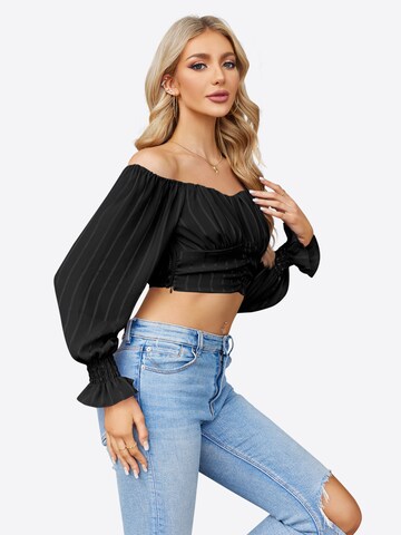 Imily Bela Bluse in Schwarz