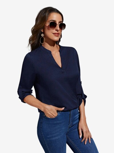 Yesfashion Bluse‌‌‌‌‌ in S in navy, Produktansicht