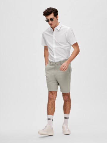 SELECTED HOMME Regular Pants 'Pier' in Grey