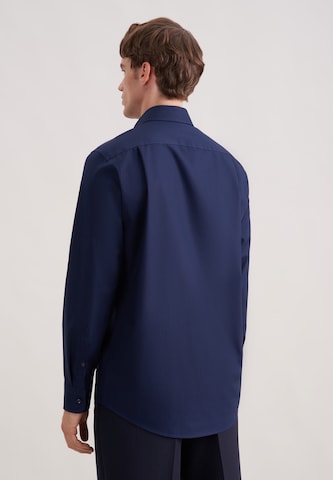 SEIDENSTICKER Regular fit Business Shirt in Blue