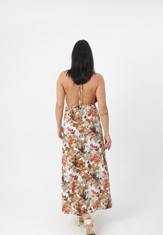 Robe d’été Elara en marron