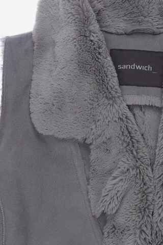 Sandwich Weste XL in Grau