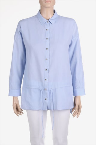 Mint Velvet Blouse & Tunic in M in Blue: front