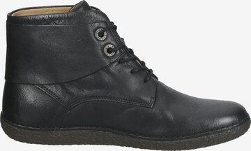 Kickers Lace-Up Ankle Boots in Black