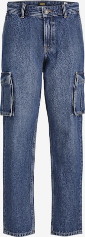 Coupe slim Jean 'Chris' Jack & Jones Junior en bleu : devant