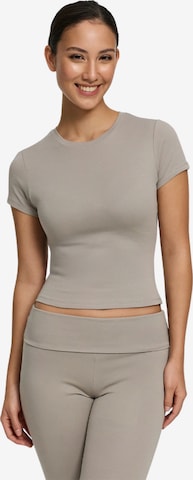 cfab - Camiseta 'Cotton T-Shirt' en gris: frente