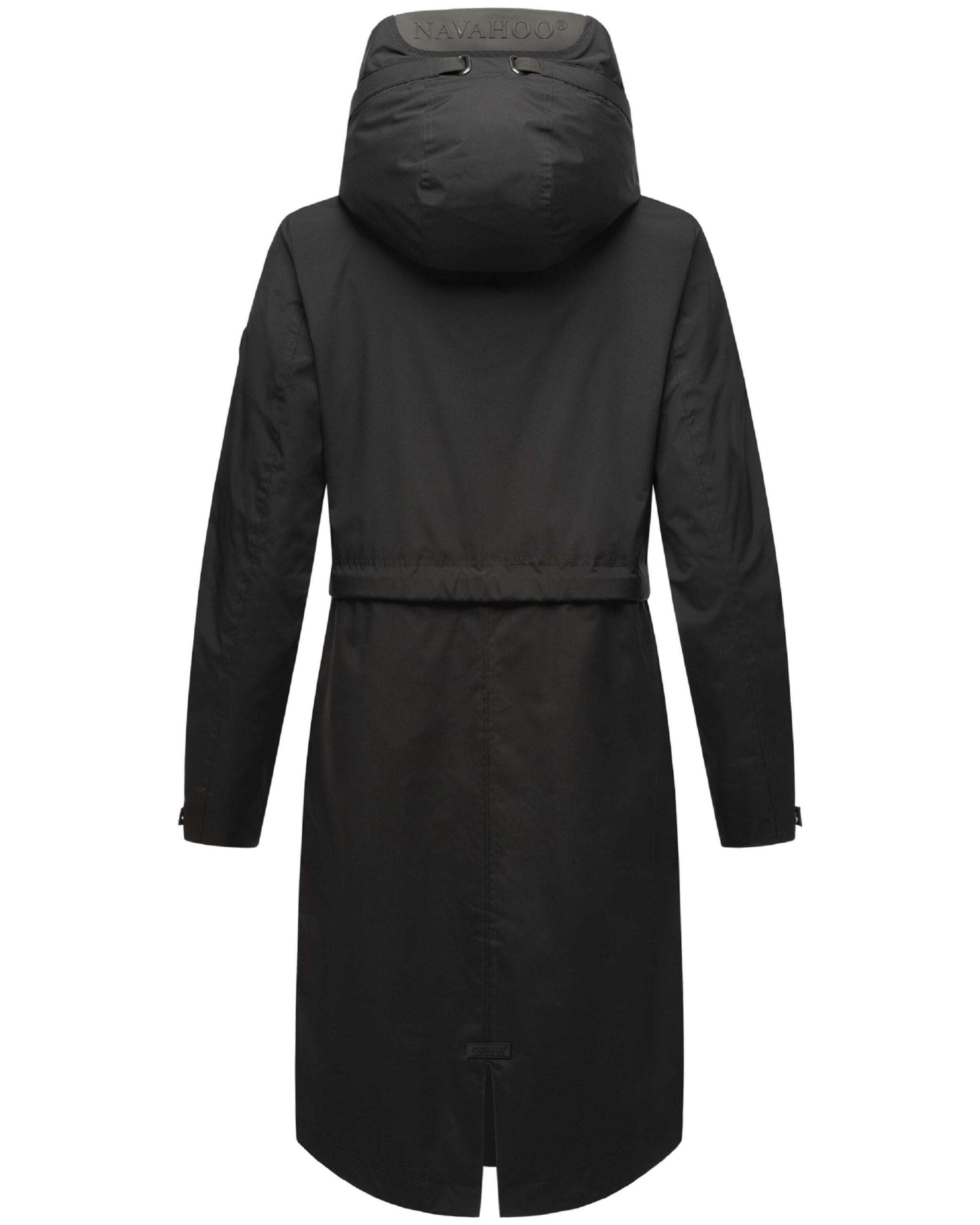 Cappotto funzionale 'Silberperlee' di NAVAHOO in nero