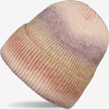 styleBREAKER Mütze 'Strickmütze Ombré' in Mischfarben: Vorderseite
