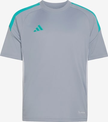 ADIDAS PERFORMANCE - Camisa funcionais 'Tiro 26 Essentials' em cinzento: frente