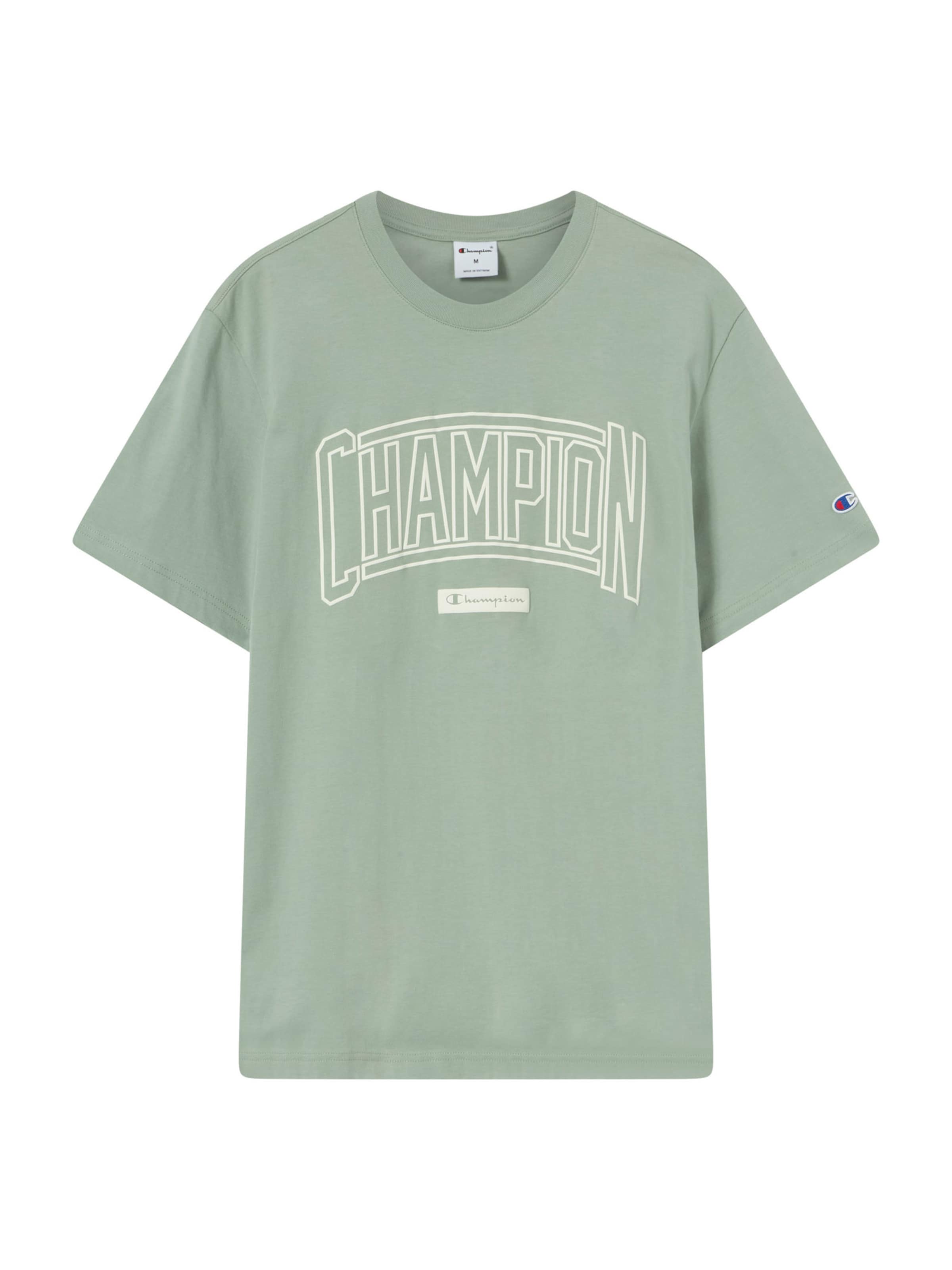 Champion Authentic Athletic Apparel Shirt in Pastel green / White, Item view