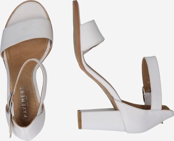 PAVEMENT Strap sandal 'Silke' in White