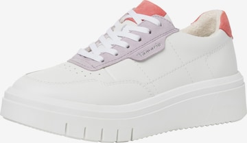 TAMARIS Sneaker low in Weiß: predná strana