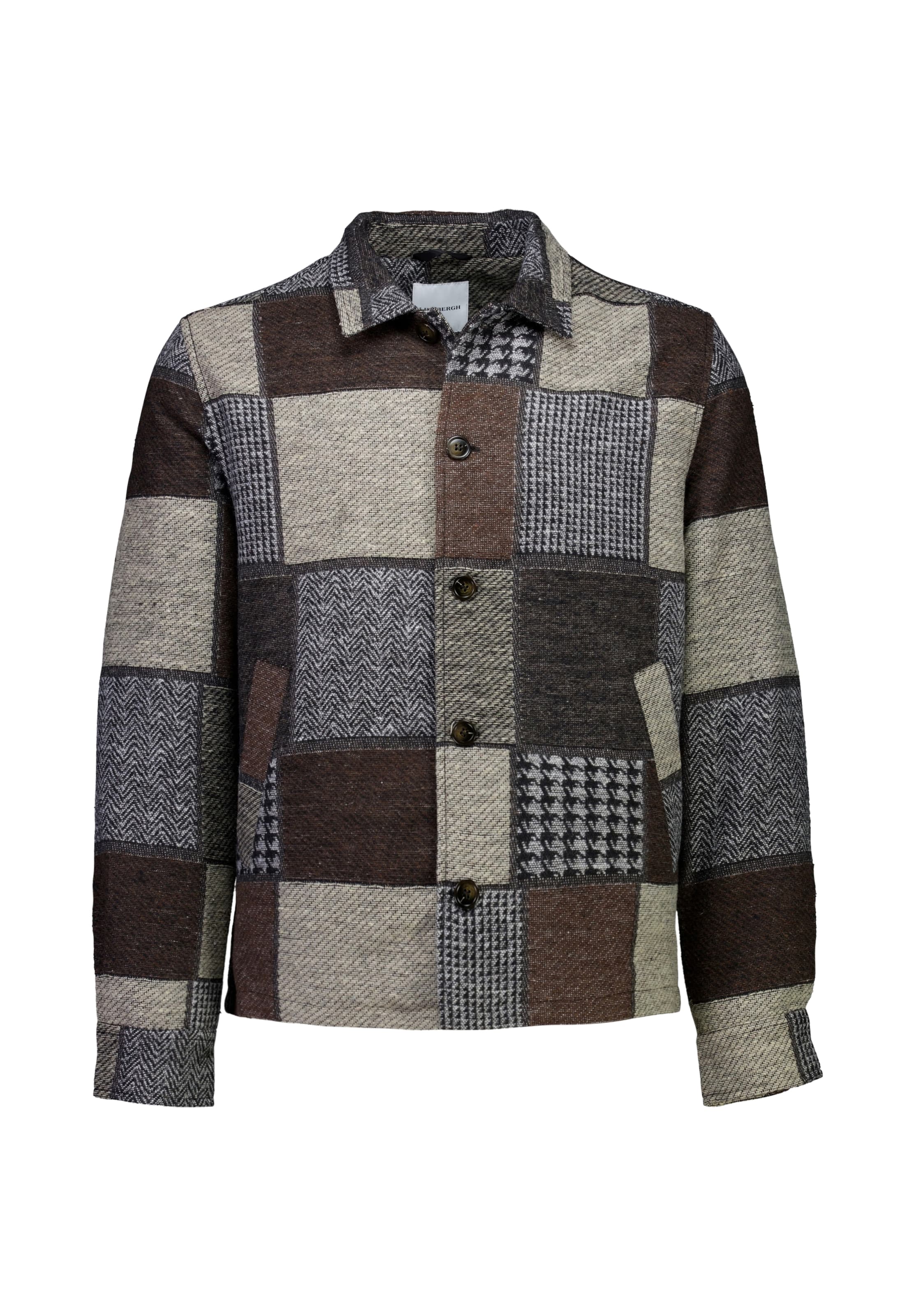 Lindbergh Between-season jacket in Brown: front