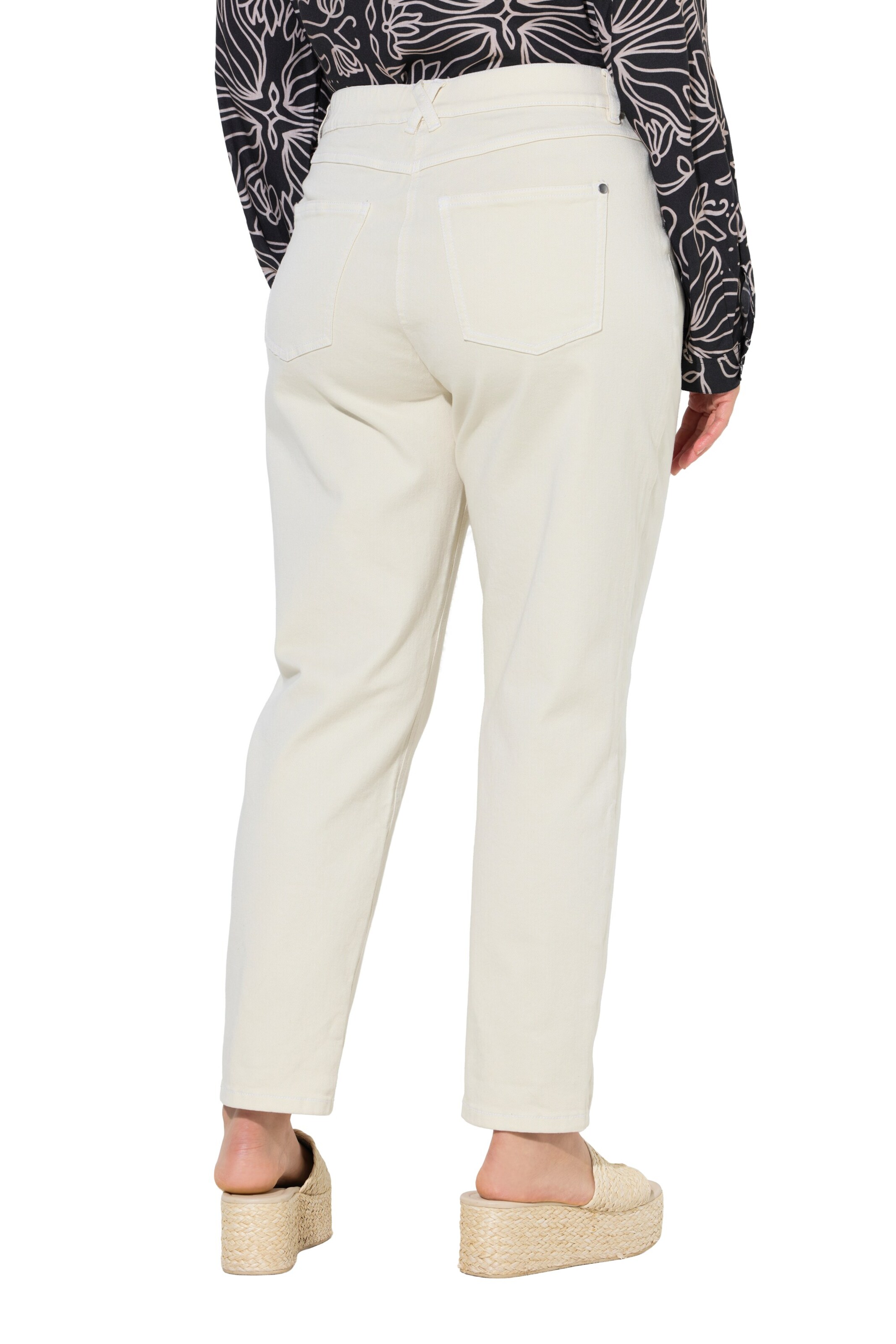 Ulla Popken Loose fit Jeans in White