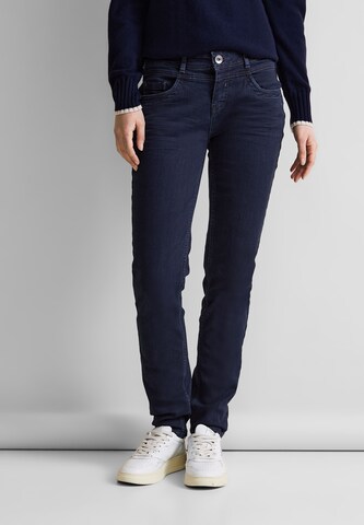 STREET ONE Regular Jeans 'Thermo' in Blue: front