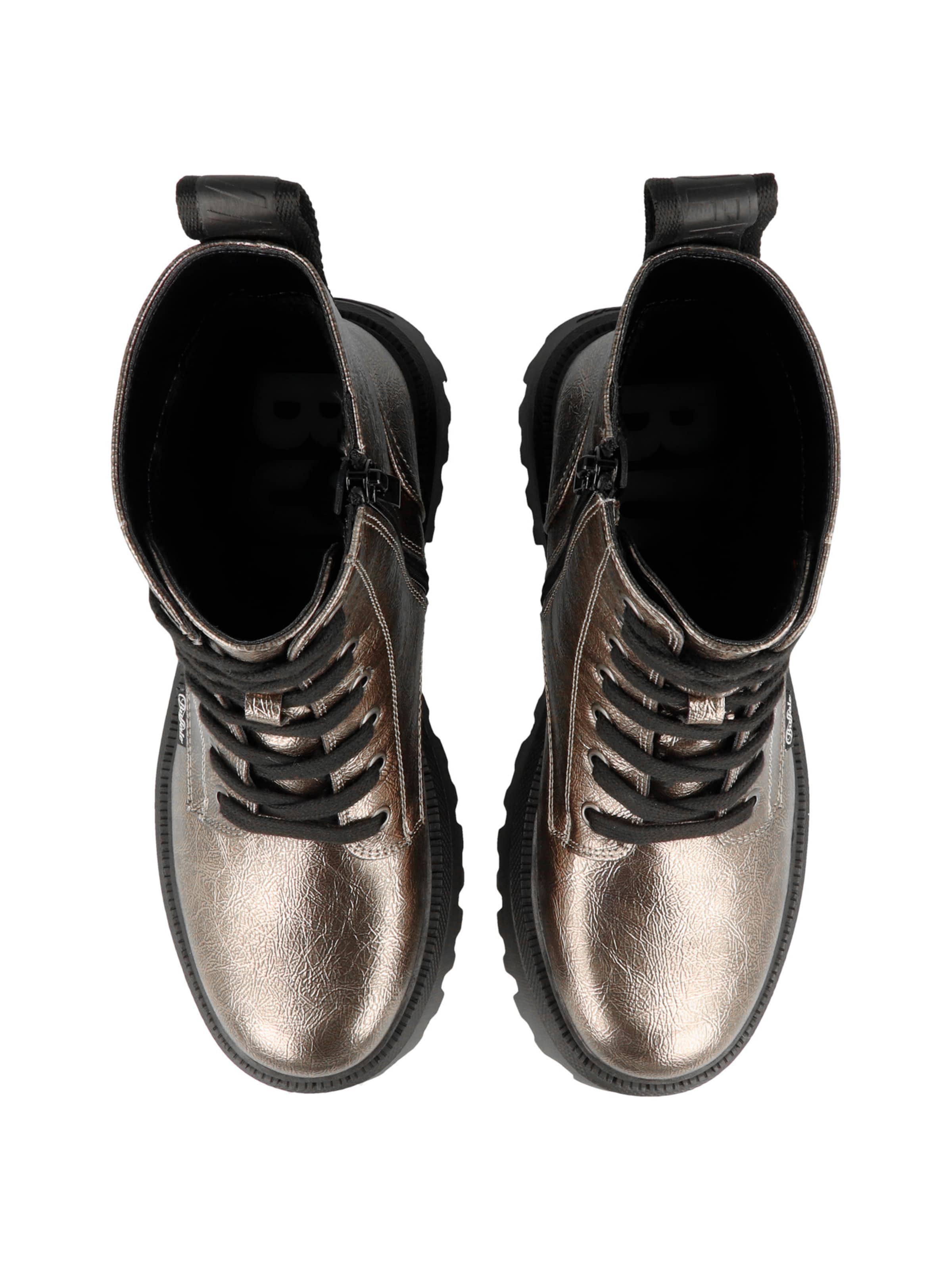Bottines à lacets 'Aspen' BUFFALO en argent : au dessus
