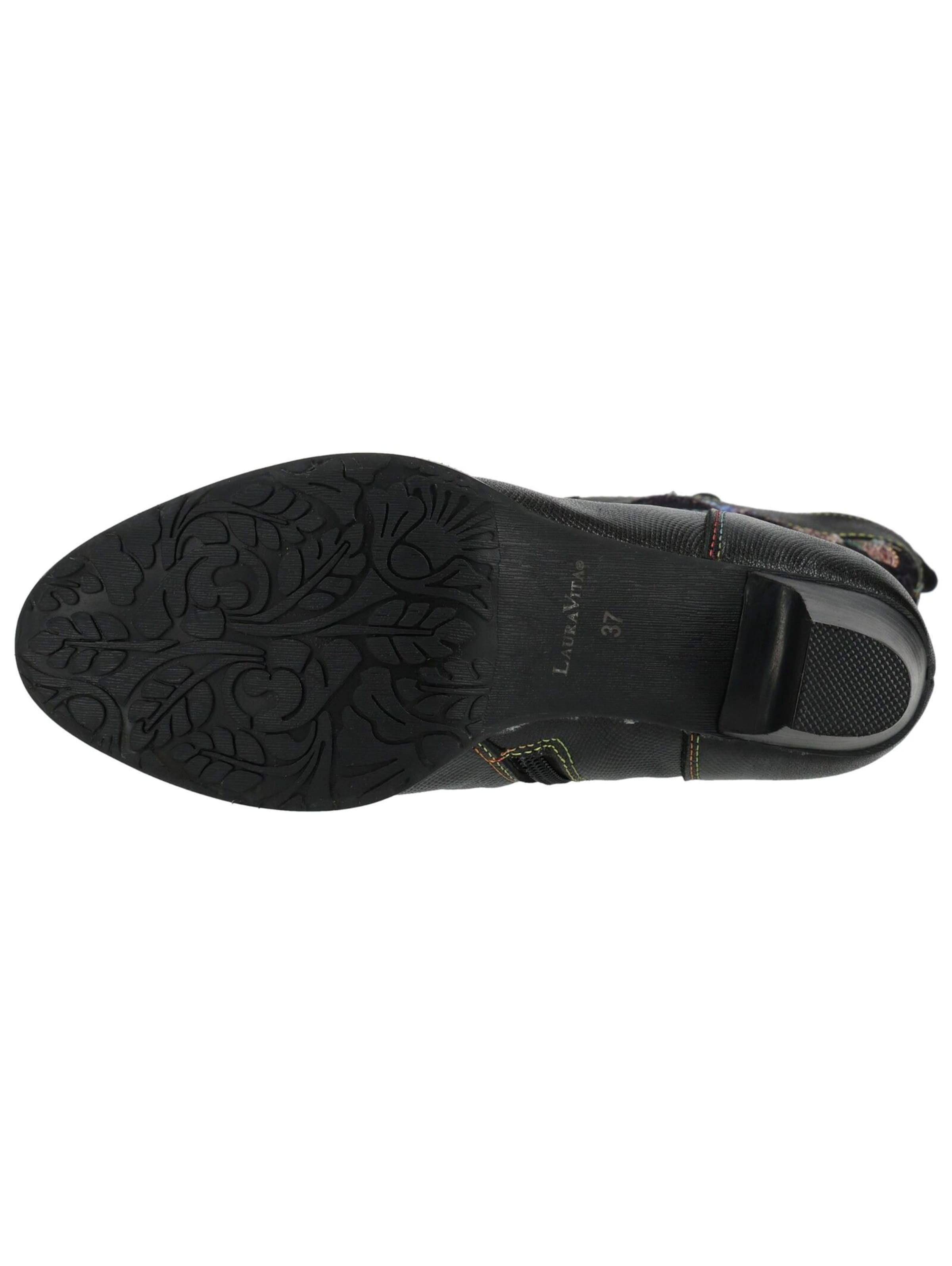 Bottes à lacets Laura Vita en noir