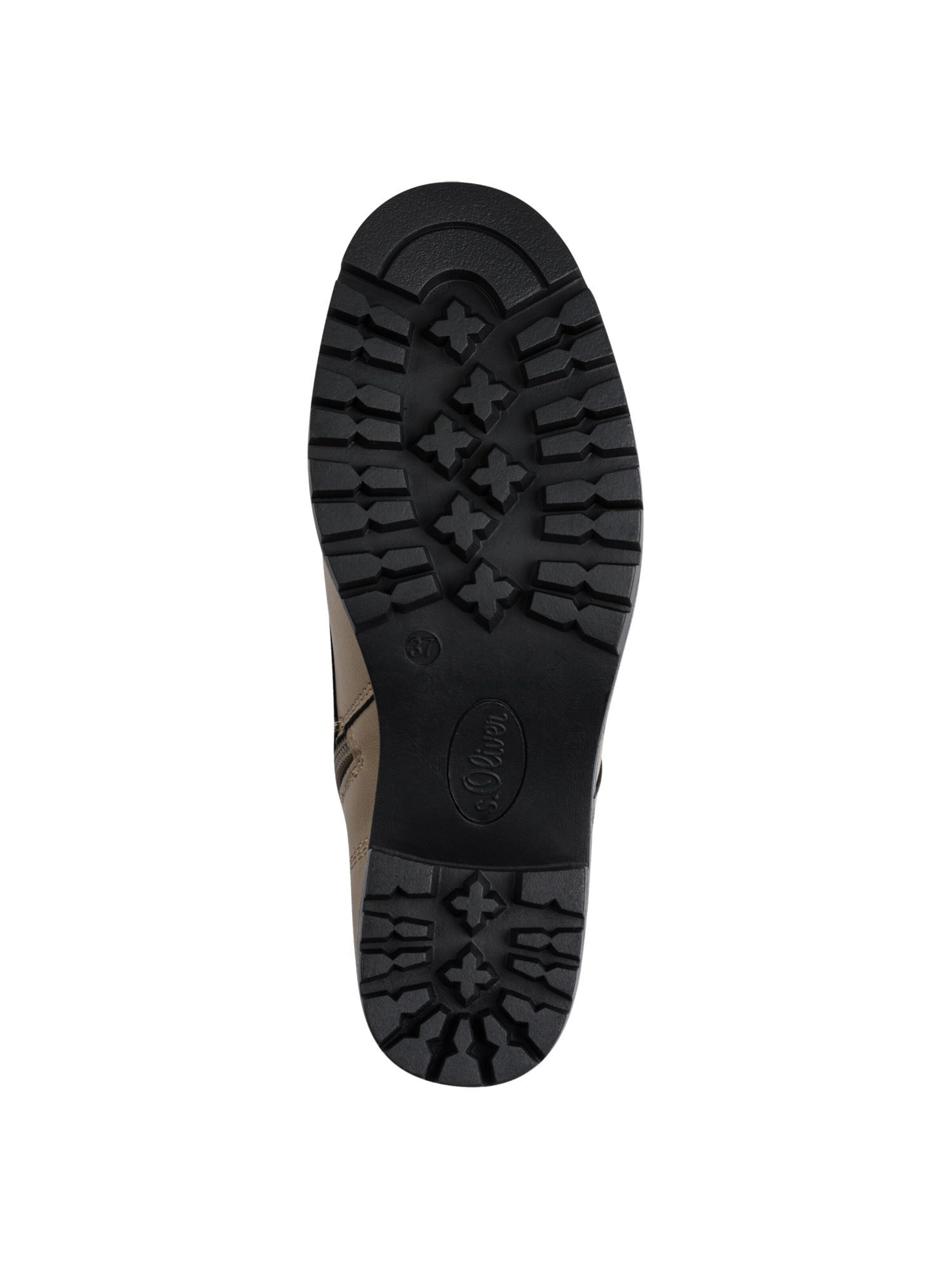 Stivaletto stringato di s.Oliver in beige