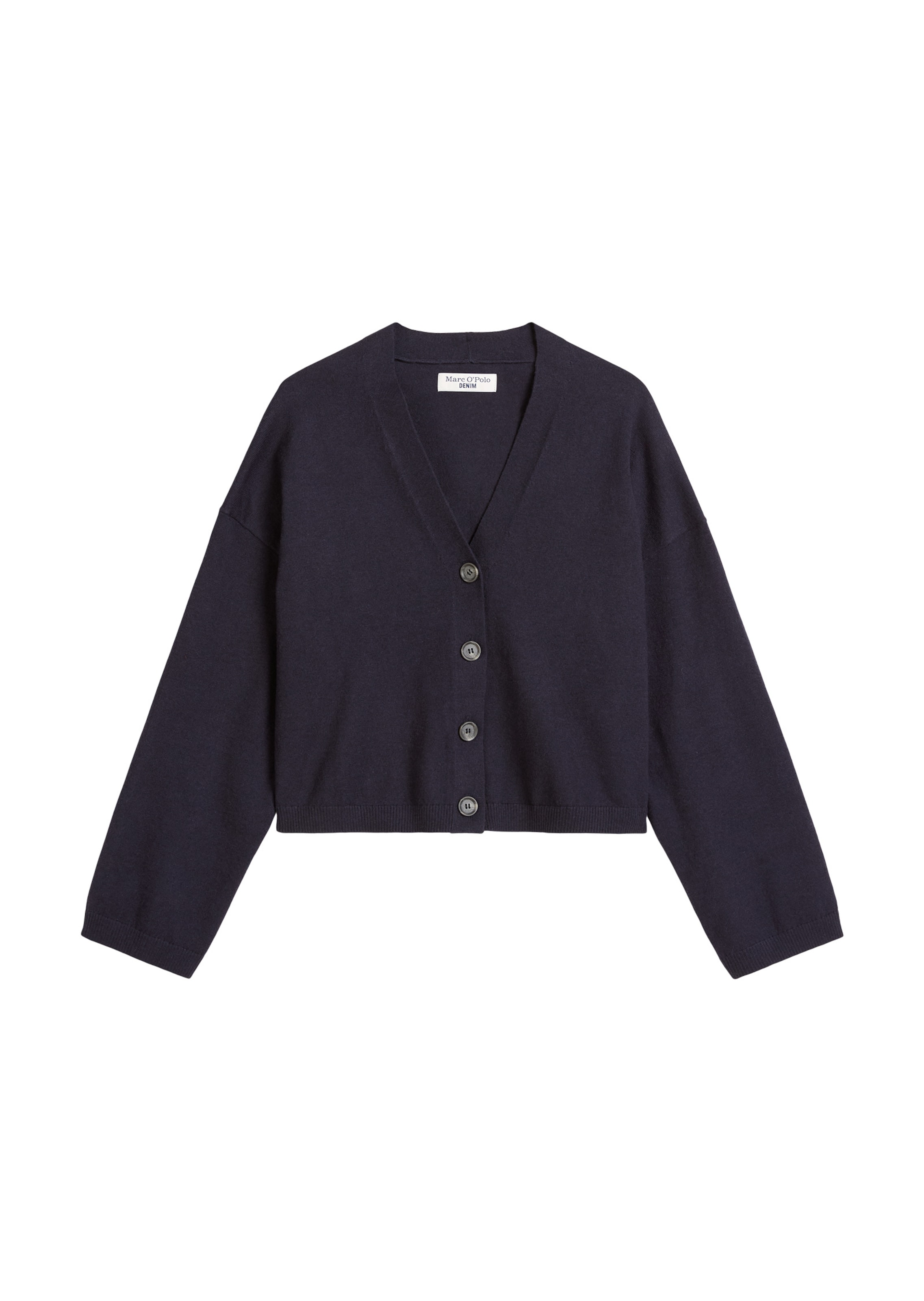 Marc O'Polo DENIM Strickjacke in Blau: Vorderseite