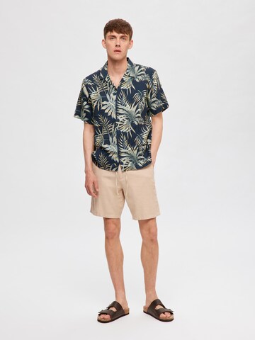 SELECTED HOMME Comfort Fit Hemd 'Noa' in Blau