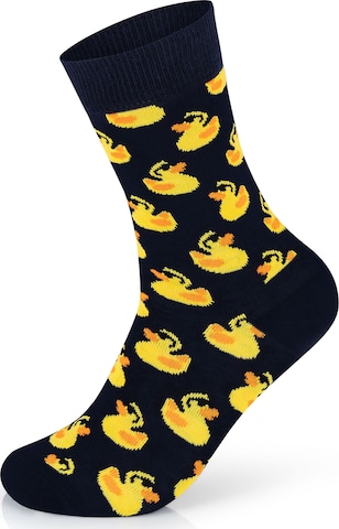 Chaussettes '2-Pack Rubber Duck' Happy Socks en mélange de couleurs