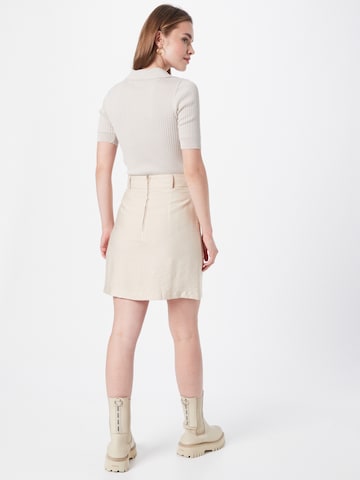 NAF NAF Skirt 'EDONNE' in Beige