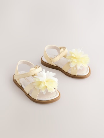 Sandales Next en jaune