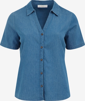 WE Fashion Bluse in Blau: Vorderseite
